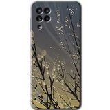 MRCİLETİSİM mrc194824 Branches Flowers Kılıf HD Desen Baskılı Arka Kapak Samsung Galaxy M32 ile uyumlu