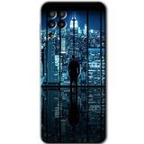 MRCİLETİSİM mrc195133 Şehir Manzarası Kılıf HD Desen Baskılı Arka Kapak Samsung Galaxy M32 ile uyumlu