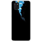 MRCİLETİSİM mrc19516 Derinlere Yolculuk Kılıf Baskılı Kapak 5D Tam Kaplayan Cam Samsung Galaxy Note 10 Lite ile uyumlu
