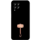MRCİLETİSİM mrc195205 Thor Çekiç Kılıf HD Desen Baskılı Arka Kapak Samsung Galaxy M33 ile uyumlu