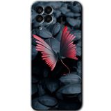 MRCİLETİSİM mrc195208 Dark Butterfly Kılıf HD Desen Baskılı Arka Kapak Samsung Galaxy M33 ile uyumlu