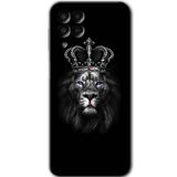 MRCİLETİSİM mrc195225 King Lion Kılıf HD Desen Baskılı Arka Kapak Samsung Galaxy M33 ile uyumlu