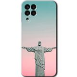 MRCİLETİSİM mrc195234 Rio Kılıf HD Desen Baskılı Arka Kapak Samsung Galaxy M33 ile uyumlu