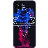 MRCİLETİSİM mrc195261 Mekanik Duman 1 Kılıf HD Desen Baskılı Arka Kapak Samsung Galaxy M33 ile uyumlu