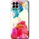 MRCİLETİSİM mrc195282 Gökkuşağı Color Kılıf HD Desen Baskılı Arka Kapak Samsung Galaxy M33 ile uyumlu
