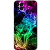 MRCİLETİSİM mrc195288 Smoke Colorful Kılıf HD Desen Baskılı Arka Kapak Samsung Galaxy M33 ile uyumlu