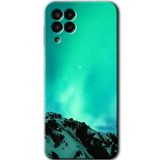 MRCİLETİSİM mrc195319 Aurora Kılıf HD Desen Baskılı Arka Kapak Samsung Galaxy M33 ile uyumlu