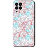 MRCİLETİSİM mrc195343 Çin Mandala 1 Kılıf HD Desen Baskılı Arka Kapak Samsung Galaxy M33 ile uyumlu