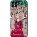 MRCİLETİSİM mrc195360 Morty Kılıf HD Desen Baskılı Arka Kapak Samsung Galaxy M33 ile uyumlu