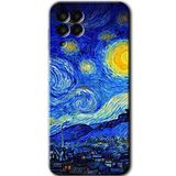 MRCİLETİSİM mrc195371 Starry Night Kılıf HD Desen Baskılı Arka Kapak Samsung Galaxy M33 ile uyumlu