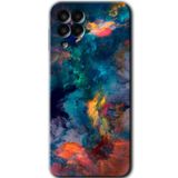 MRCİLETİSİM mrc195392 Color Storm Kılıf HD Desen Baskılı Arka Kapak Samsung Galaxy M33 ile uyumlu