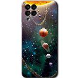 MRCİLETİSİM mrc195393 Cosmos Kılıf HD Desen Baskılı Arka Kapak Samsung Galaxy M33 ile uyumlu