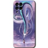 MRCİLETİSİM mrc195398 Dragon Snake Kılıf HD Desen Baskılı Arka Kapak Samsung Galaxy M33 ile uyumlu