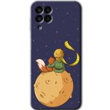 MRCİLETİSİM mrc195443 Küçük Prens Kılıf HD Desen Baskılı Arka Kapak Samsung Galaxy M33 ile uyumlu