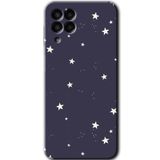 MRCİLETİSİM mrc195462 Gökyüzü Yıldız Kılıf HD Desen Baskılı Arka Kapak Samsung Galaxy M33 ile uyumlu