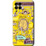 MRCİLETİSİM mrc195560 Smart 2 Kılıf HD Desen Baskılı Arka Kapak Samsung Galaxy M33 ile uyumlu