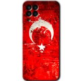 MRCİLETİSİM mrc195601 Albayrak 2 Kılıf HD Desen Baskılı Arka Kapak Samsung Galaxy M33 ile uyumlu