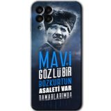 MRCİLETİSİM mrc195624 Bozkurt Atatürk Kılıf HD Desen Baskılı Arka Kapak Samsung Galaxy M33 ile uyumlu