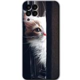 MRCİLETİSİM mrc195707 Kedi Bakışı Kılıf HD Desen Baskılı Arka Kapak Samsung Galaxy M33 ile uyumlu