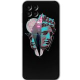 MRCİLETİSİM mrc195713 Heykel Kılıf HD Desen Baskılı Arka Kapak Samsung Galaxy M33 ile uyumlu