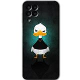 MRCİLETİSİM mrc195735 Angry Duck Kılıf HD Desen Baskılı Arka Kapak Samsung Galaxy M33 ile uyumlu