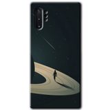 MRCİLETİSİM mrc196349 Space Planet Kılıf HD Desen Baskılı Arka Kapak + Temperli Cam Samsung Galaxy Note 10 Plus ile uyumlu