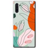 MRCİLETİSİM mrc198185 Vektör Çiçekler Kılıf HD Desen Baskılı Arka Kapak Samsung Galaxy Note 10 ile uyumlu