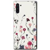 MRCİLETİSİM mrc198426 Mat Çiçek Kılıf HD Desen Baskılı Arka Kapak Samsung Galaxy Note 10 ile uyumlu