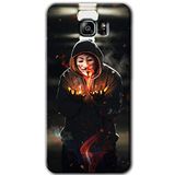 MRCİLETİSİM mrc198511 V for Fire Kılıf HD Desen Baskılı Arka Kapak + Temperli Cam Samsung Galaxy Note 5 ile uyumlu