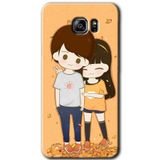 MRCİLETİSİM mrc198521 Şıpsevdi Çift Kılıf HD Desen Baskılı Arka Kapak + Temperli Cam Samsung Galaxy Note 5 ile uyumlu