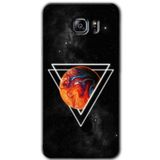 MRCİLETİSİM mrc198530 Kızıl Gezegen Kılıf HD Desen Baskılı Arka Kapak + Temperli Cam Samsung Galaxy Note 5 ile uyumlu