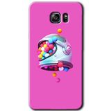 MRCİLETİSİM mrc198548 Uzay Başlığı Kılıf HD Desen Baskılı Arka Kapak + Temperli Cam Samsung Galaxy Note 5 ile uyumlu