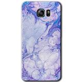 MRCİLETİSİM mrc198580 Spots Lilac Kılıf HD Desen Baskılı Arka Kapak + Temperli Cam Samsung Galaxy Note 5 ile uyumlu