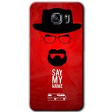 MRCİLETİSİM mrc198609 Say My Name Kılıf HD Desen Baskılı Arka Kapak + Temperli Cam Samsung Galaxy Note 5 ile uyumlu