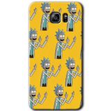 MRCİLETİSİM mrc198662 Rick Felsefesi Kılıf HD Desen Baskılı Arka Kapak + Temperli Cam Samsung Galaxy Note 5 ile uyumlu