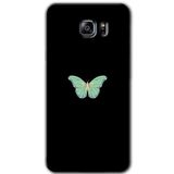 MRCİLETİSİM mrc198683 Butterfly Tree Kılıf HD Desen Baskılı Arka Kapak + Temperli Cam Samsung Galaxy Note 5 ile uyumlu