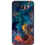 MRCİLETİSİM mrc198692 Color Storm Kılıf HD Desen Baskılı Arka Kapak + Temperli Cam Samsung Galaxy Note 5 ile uyumlu