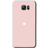 MRCİLETİSİM mrc198773 Sade Kalp Kılıf HD Desen Baskılı Arka Kapak + Temperli Cam Samsung Galaxy Note 5 ile uyumlu