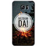 MRCİLETİSİM mrc198921 Bezdum Da Kılıf HD Desen Baskılı Arka Kapak + Temperli Cam Samsung Galaxy Note 5 ile uyumlu