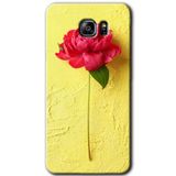 MRCİLETİSİM mrc199042 Kırmızı Gül Kılıf HD Desen Baskılı Arka Kapak Samsung Galaxy Note 5 ile uyumlu