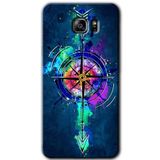 MRCİLETİSİM mrc199059 Gizemli Pusula Kılıf HD Desen Baskılı Arka Kapak Samsung Galaxy Note 5 ile uyumlu