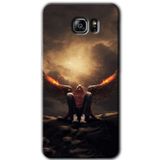 MRCİLETİSİM mrc199062 Wings of Power Kılıf HD Desen Baskılı Arka Kapak Samsung Galaxy Note 5 ile uyumlu