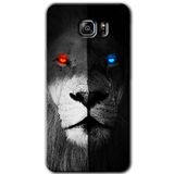 MRCİLETİSİM mrc199065 Fire and Ice Lion Kılıf HD Desen Baskılı Arka Kapak Samsung Galaxy Note 5 ile uyumlu