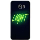 MRCİLETİSİM mrc199115 Neon İnscription Kılıf HD Desen Baskılı Arka Kapak Samsung Galaxy Note 5 ile uyumlu