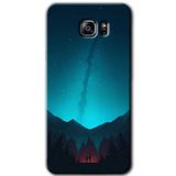 MRCİLETİSİM mrc199124 Night Fores Mount Kılıf HD Desen Baskılı Arka Kapak Samsung Galaxy Note 5 ile uyumlu