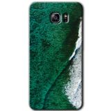 MRCİLETİSİM mrc199178 Yeşil Okyanus Kılıf HD Desen Baskılı Arka Kapak Samsung Galaxy Note 5 ile uyumlu