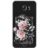 MRCİLETİSİM mrc199183 Retro Çiçek 1 Kılıf HD Desen Baskılı Arka Kapak Samsung Galaxy Note 5 ile uyumlu
