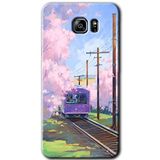 MRCİLETİSİM mrc199216 Rails Paint Kılıf HD Desen Baskılı Arka Kapak Samsung Galaxy Note 5 ile uyumlu