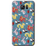 MRCİLETİSİM mrc199264 Funky Dragon Kılıf HD Desen Baskılı Arka Kapak Samsung Galaxy Note 5 ile uyumlu
