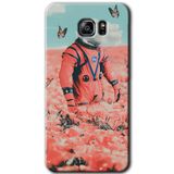 MRCİLETİSİM mrc199287 Uzay Bahçesi Kılıf HD Desen Baskılı Arka Kapak Samsung Galaxy Note 5 ile uyumlu